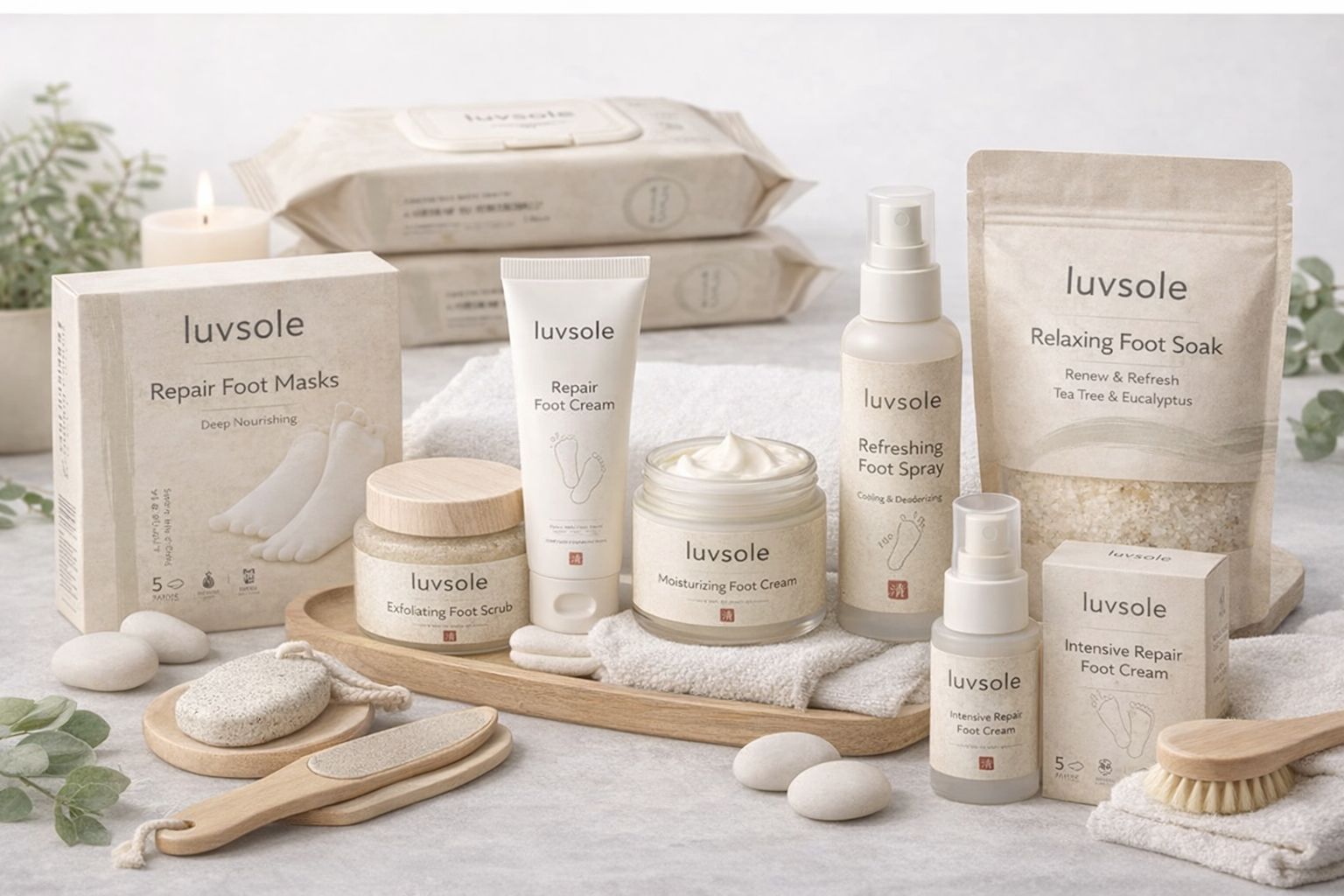 Luvsole foot care product